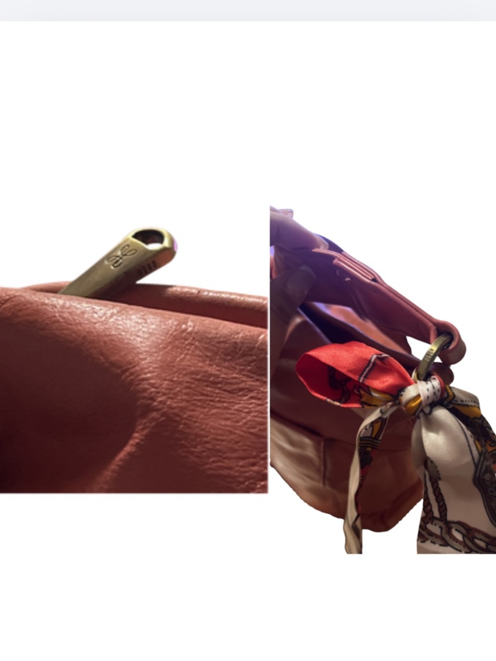 Beautiful HOBO
“Delilah"
Coral Leather Crossbody Bag - Picture 14 of 16
